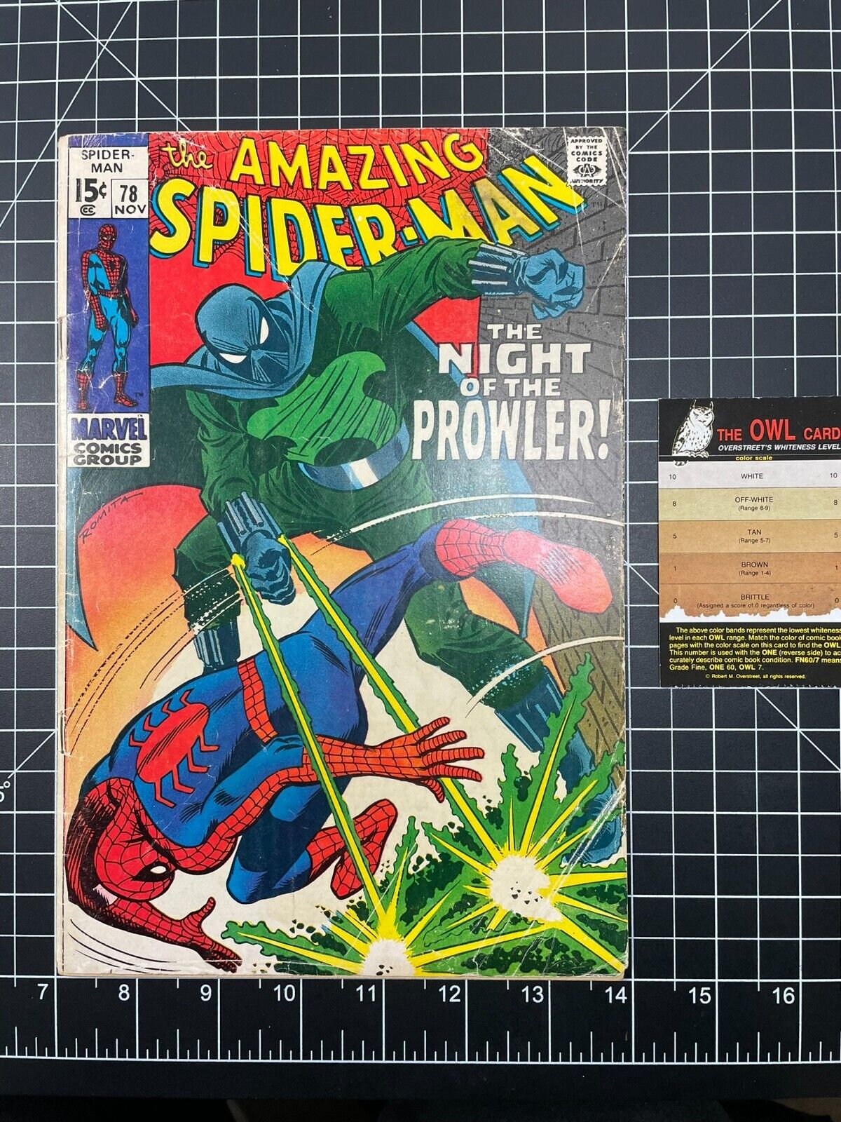 Amazing Spider-man #78 - 1st appearance of The Prowler