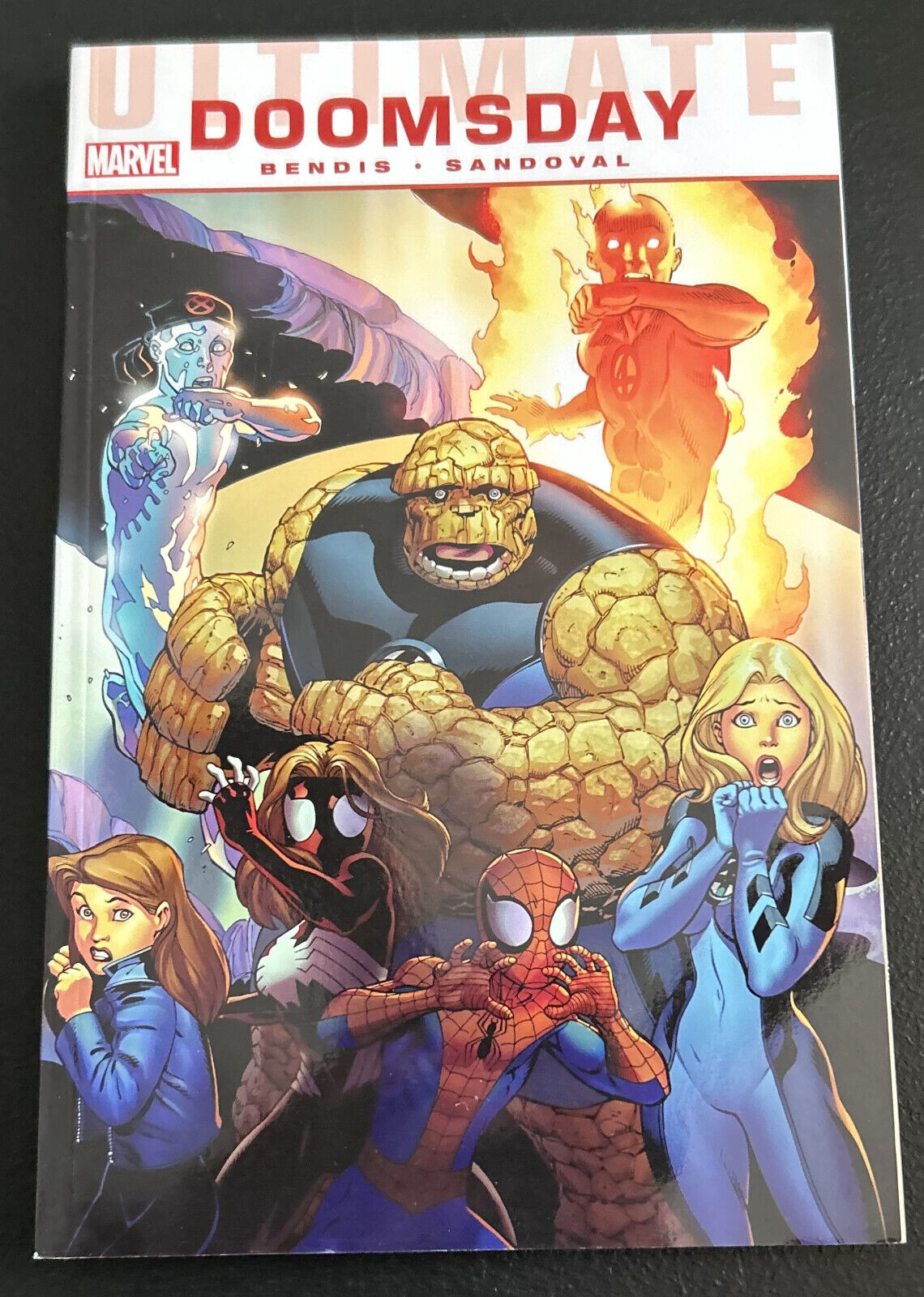 Ultimate Doomsday TPB Fantastic Four Bendis (2011 Marvel Comics) FIRST PRINTING