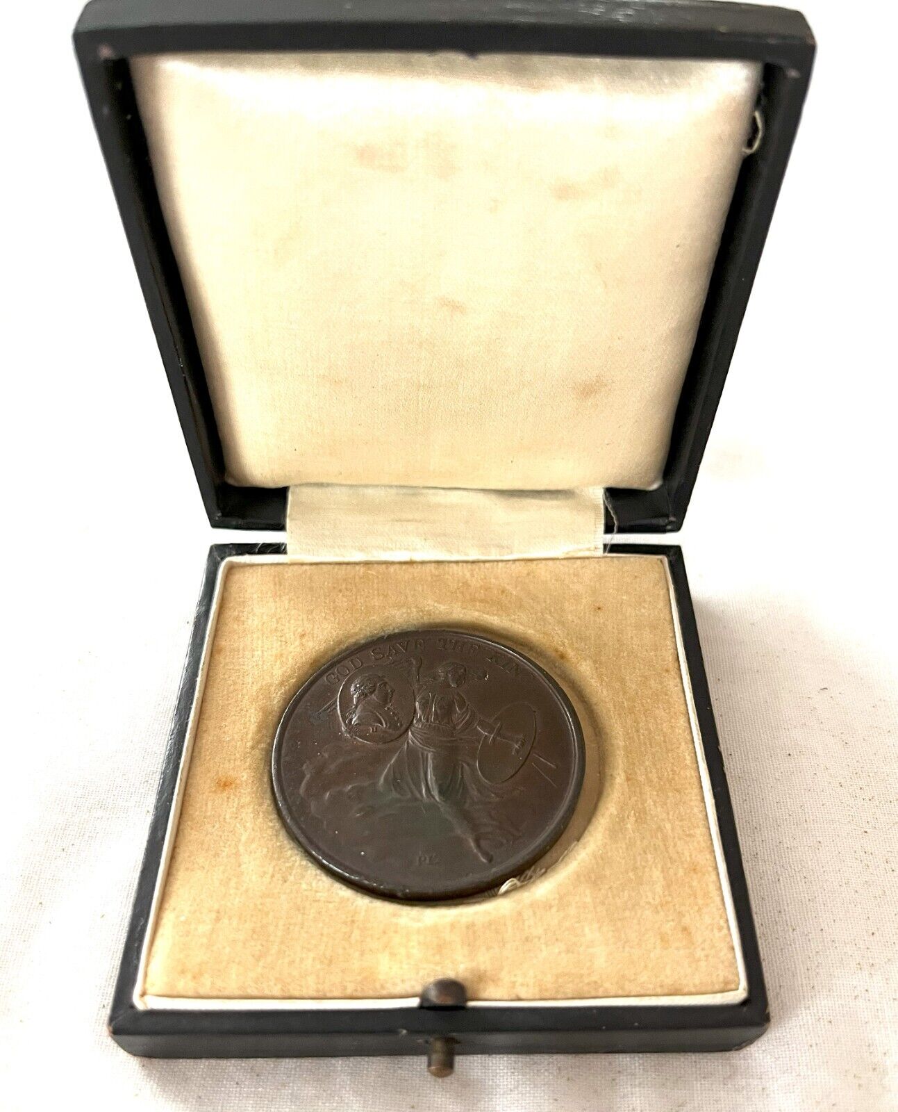 King George II Commemorative Medal - May 15, 1800 Assassination attempt