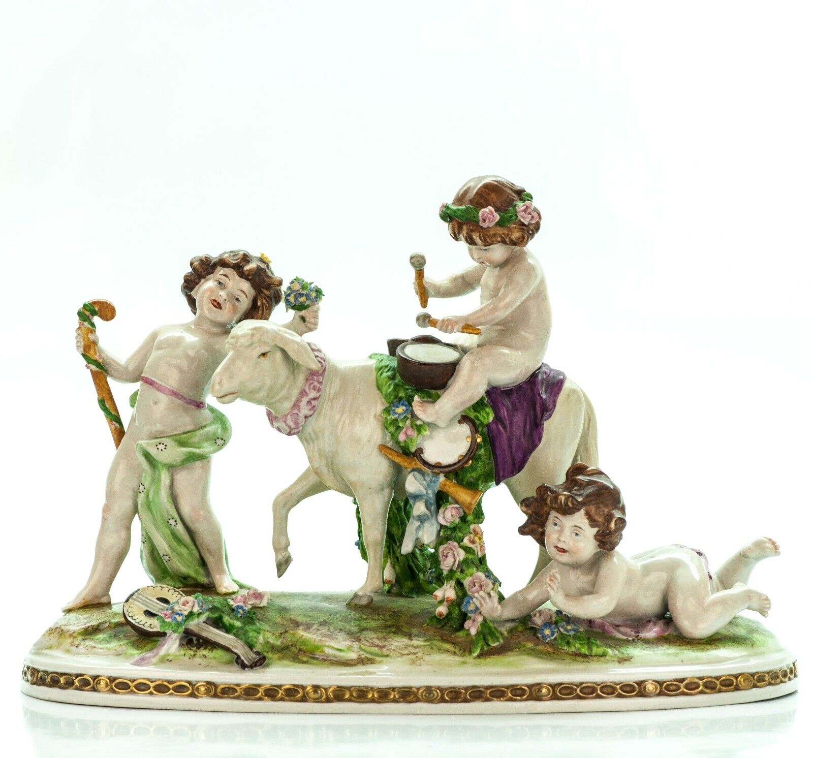 Scheibe Alsbach Kister Porcelain Figurine | Germany Antique Vintage 1910 Large 8