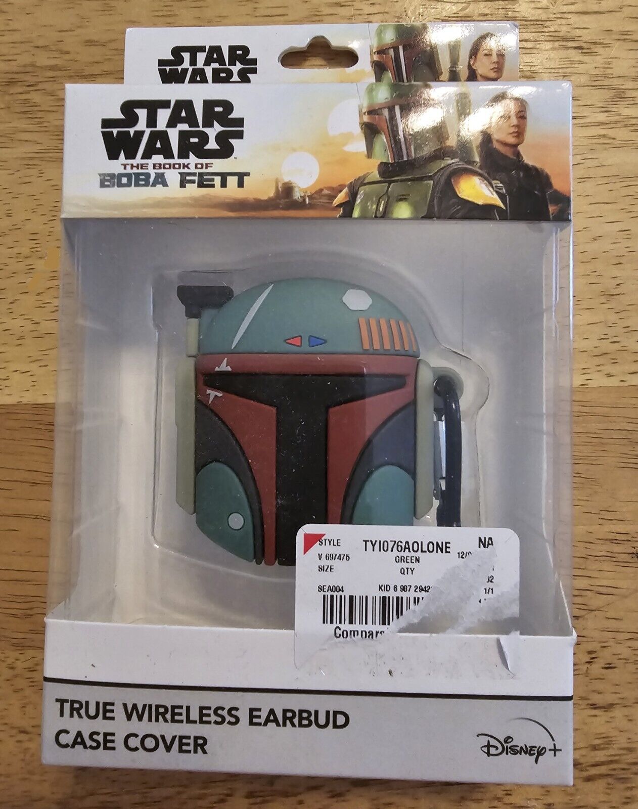 Star Wars Boba Fett 360° Easy Charge Case Cover for Apple Airpods Gen 1 & 2