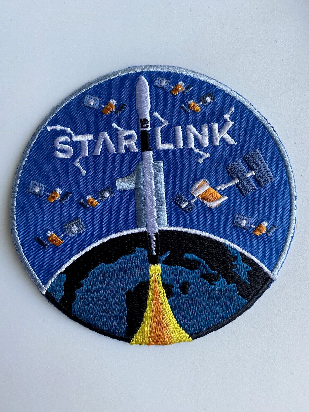 SpaceX ORIGINAL STARLINK 1 FALCON 9 MISSION PATCH 3.5”