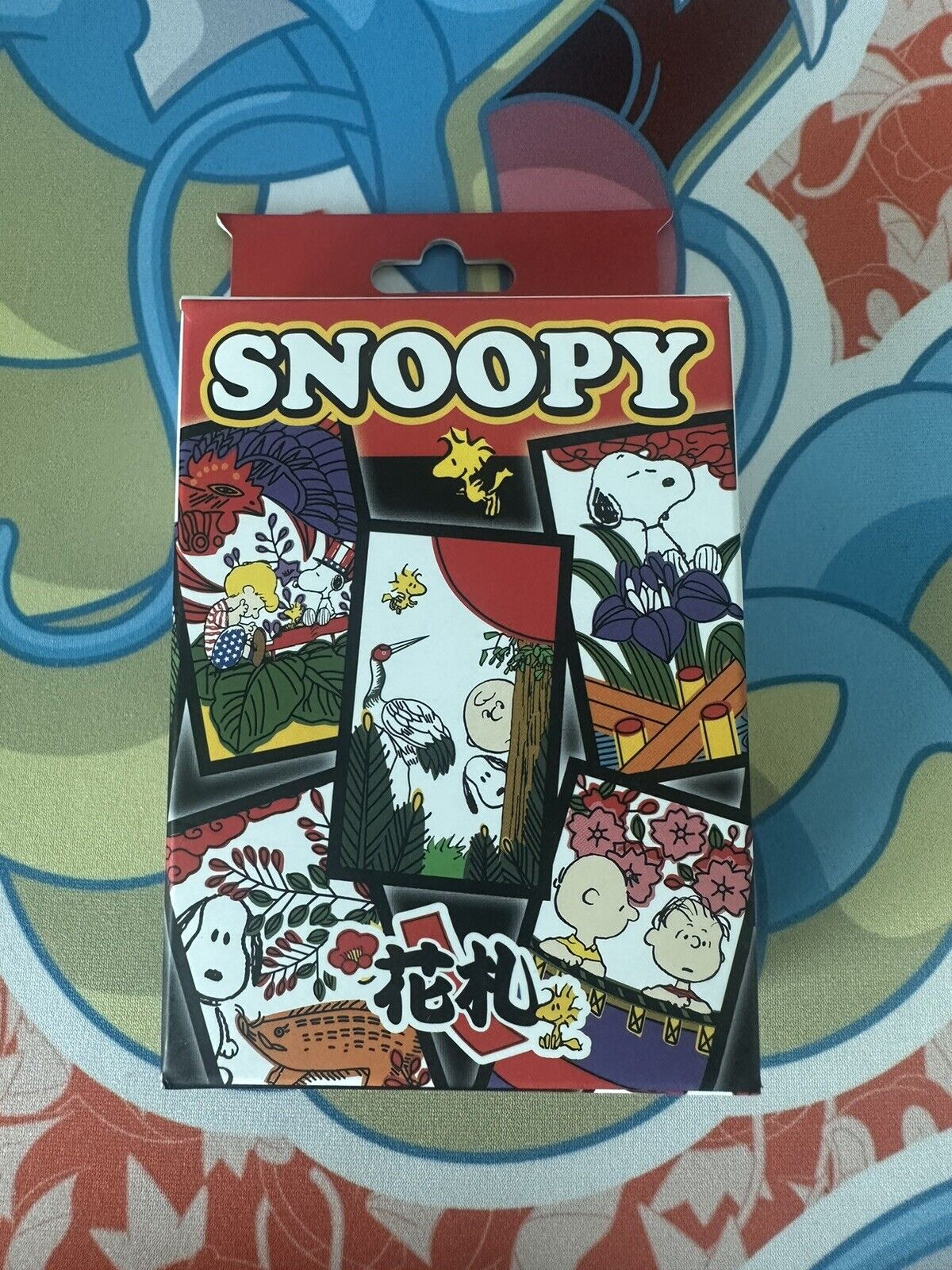 New BEVERLY Snoopy Japanese Playing Card Hanafuda from Japan