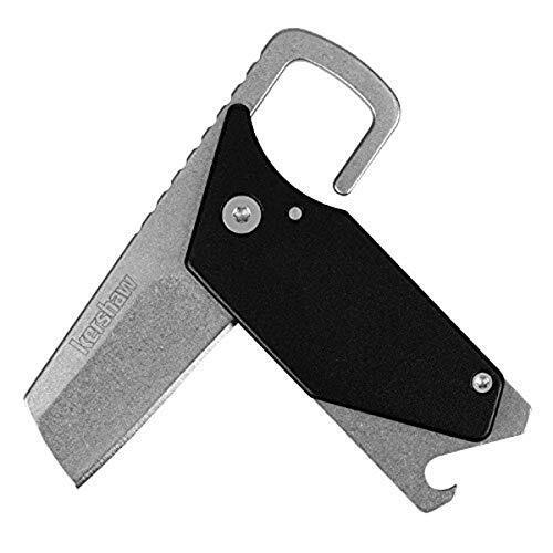 Kershaw 4036BLKX Pub, Black Multifunction Pocket Knife with 1.6 Inch 8Cr13MoV