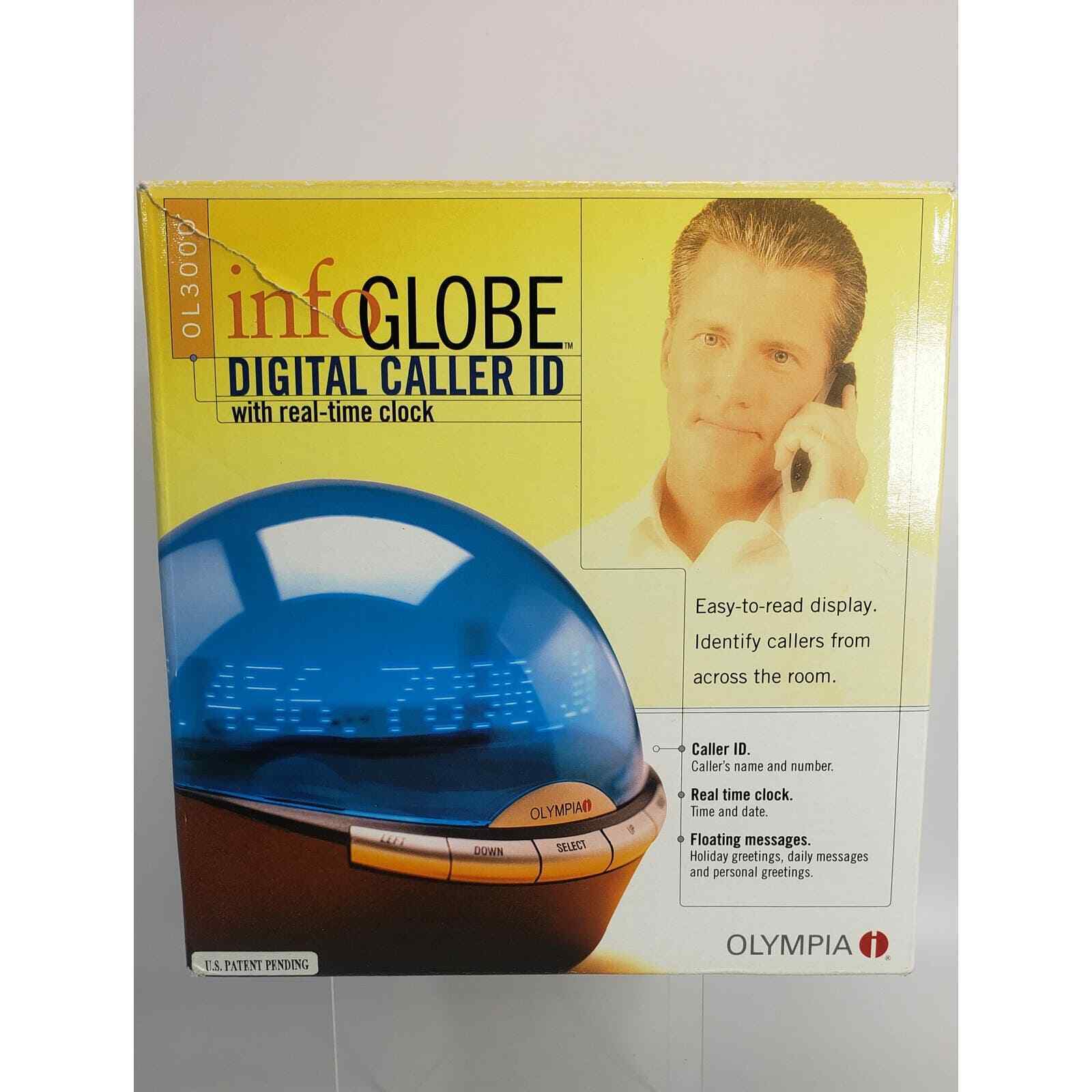 Olympia OL 3000 Infoglobe Digital Caller ID with Real-Time Clock