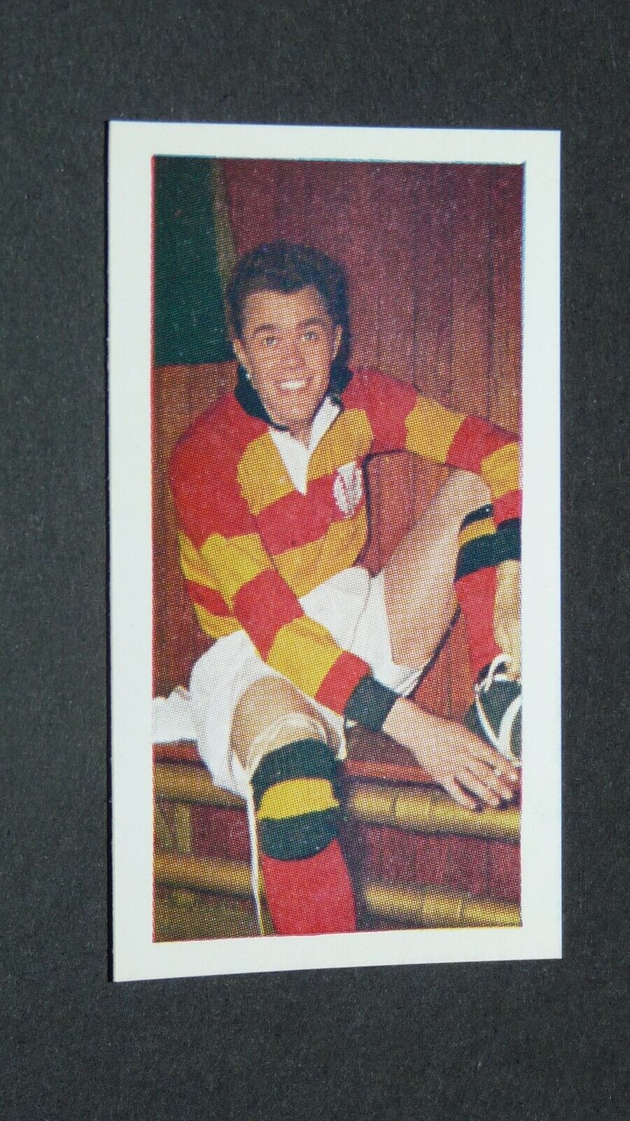 1960 FOOTBALL DICKSON ORDER CARD #4 GEORGE SMITH PARTICK THISTLE SCOTLAND JAGS