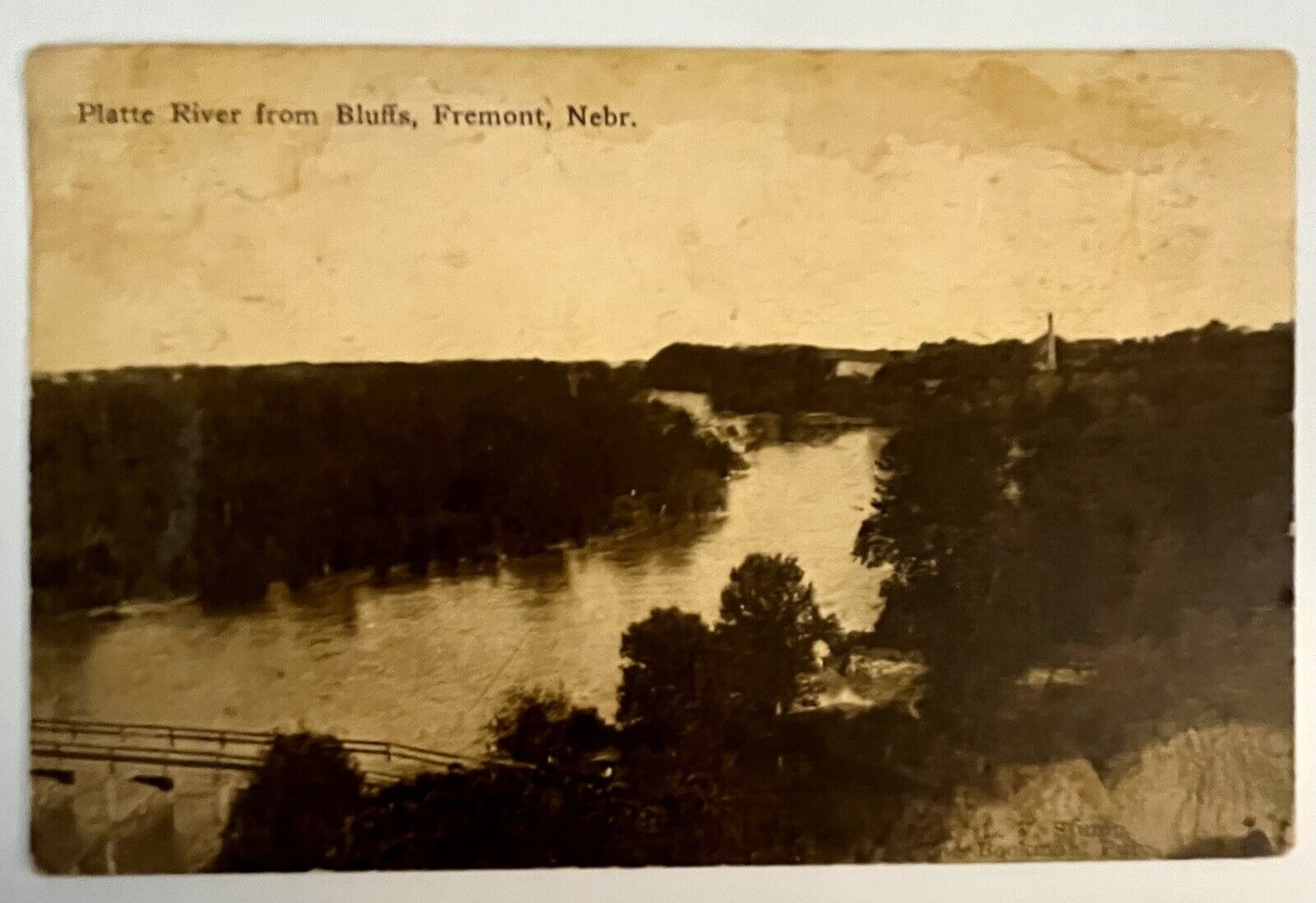 EAGLE LAKE, Michigan FRENCH’S LANDING 1913 Rare RPPC REAL PHOTO Postcard