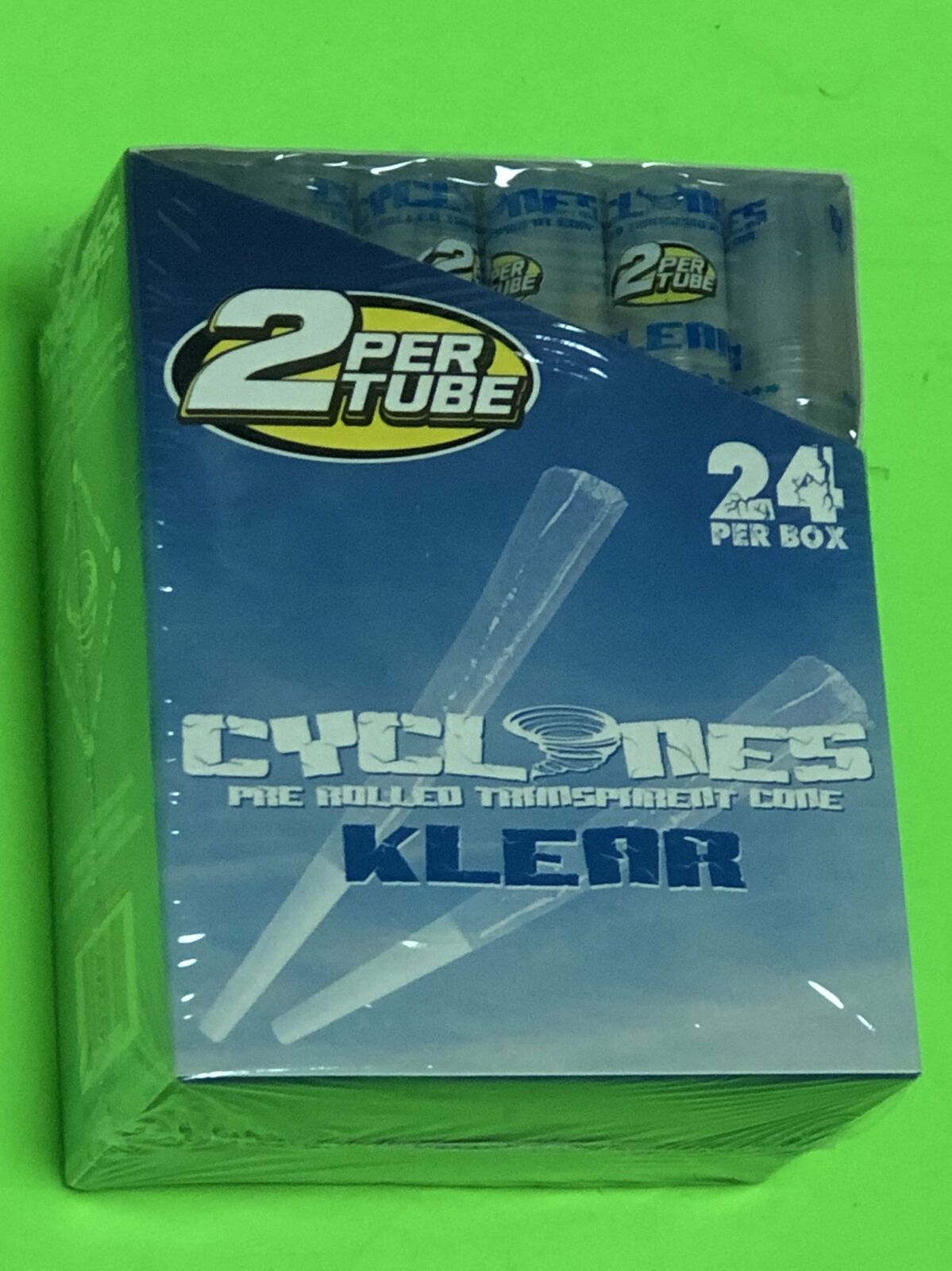 FREE GIFT🎁Cyclones🌪Klear Original 48 High Quality Pre Rolled Transparent Cones