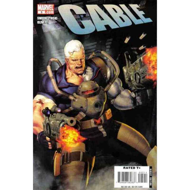 Cable (2008 series) #5 in Near Mint minus condition. Marvel comics [q