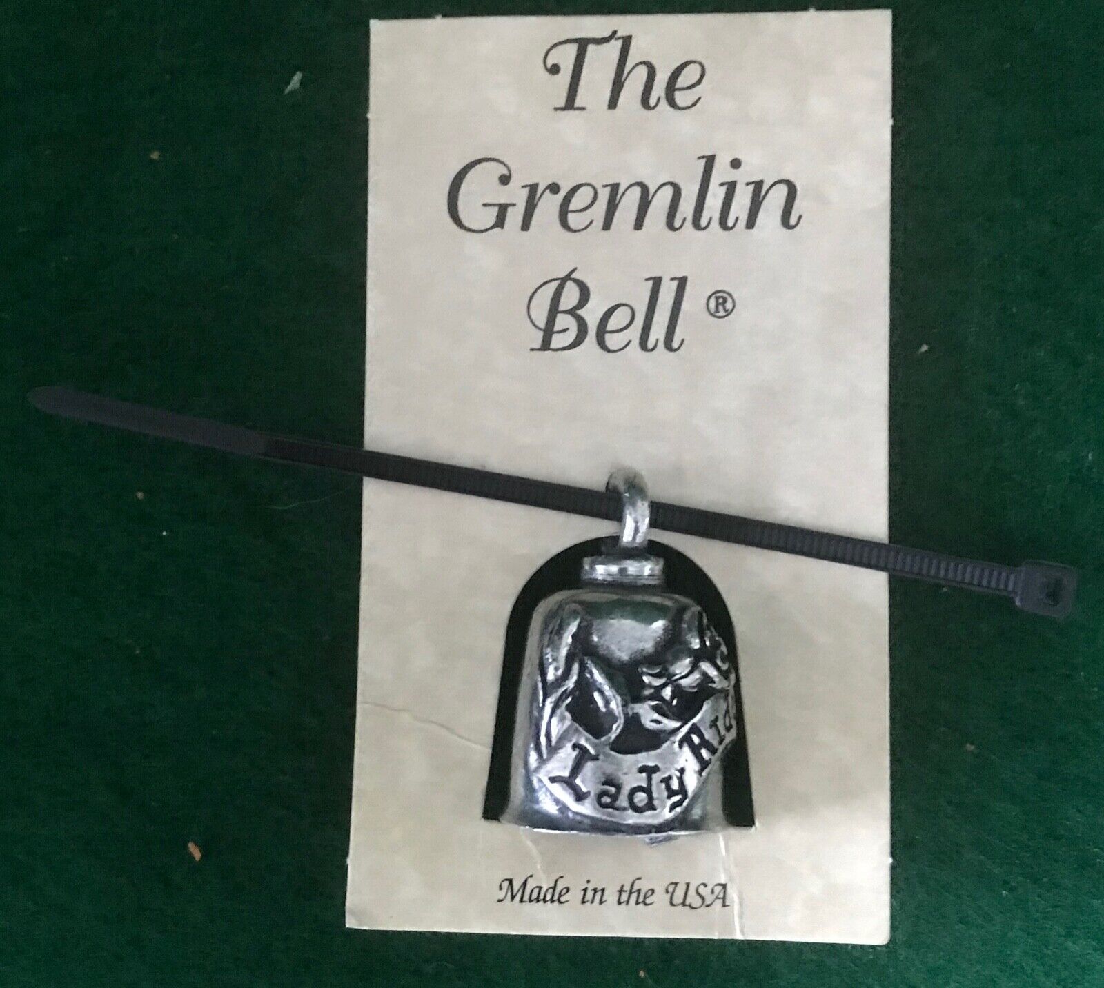 Motorcycle Guardian - The Gremlin Bell \'Lady RIder\' - For Motorcyclists
