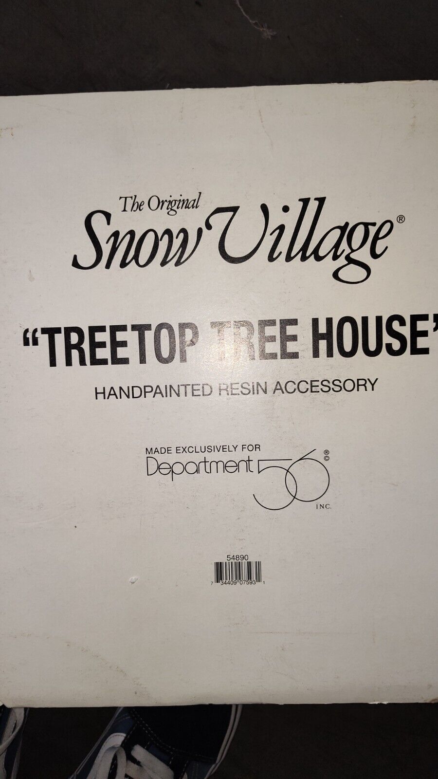 Dept 56 Snow Village Treetop Tree House 54890 Retired with Original Box