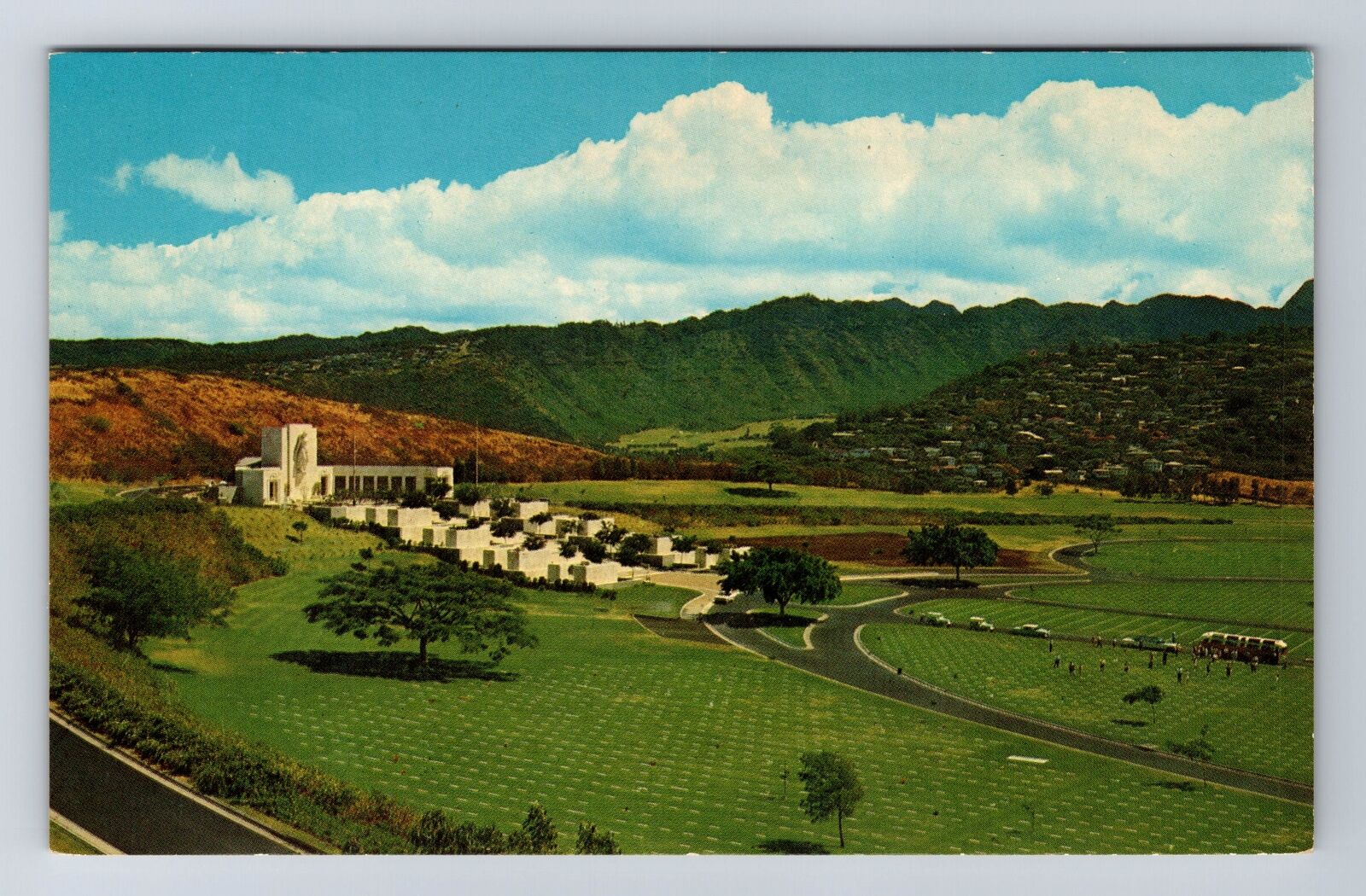 Honolulu HI-Hawaii, Gardens Of The Missing, Antique, Vintage Postcard