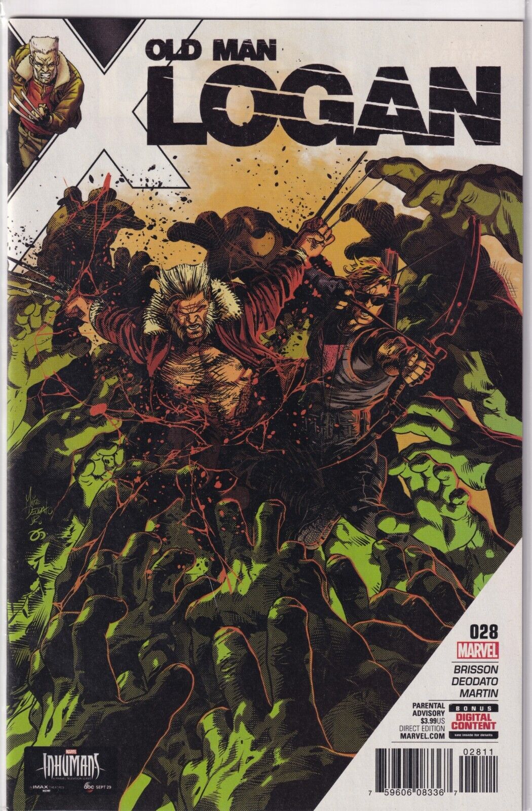 Old Man Logan #28 Cover 1A (Marvel Comics MCU) NM (B&B)