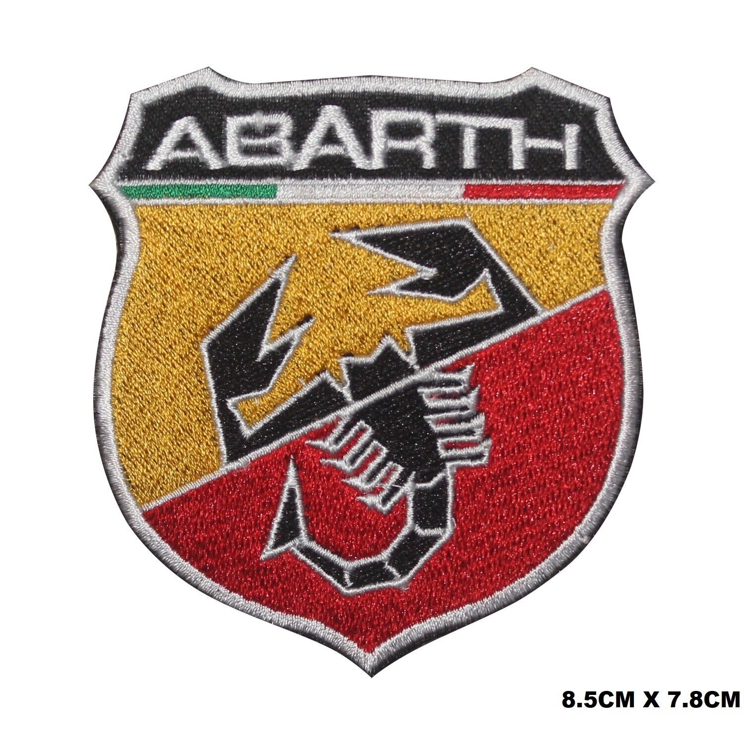 Abarth MotorCar Brand Logo Patch Iron On Patch Sew On Embroidered Patch