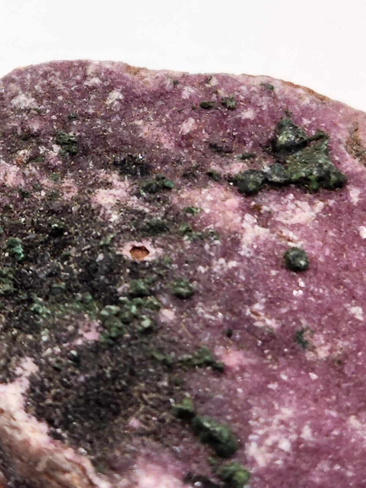 Rare Cobalto Calcite & Malachite  Druzy Gorgeous  Crystal Mineral 160 grams
