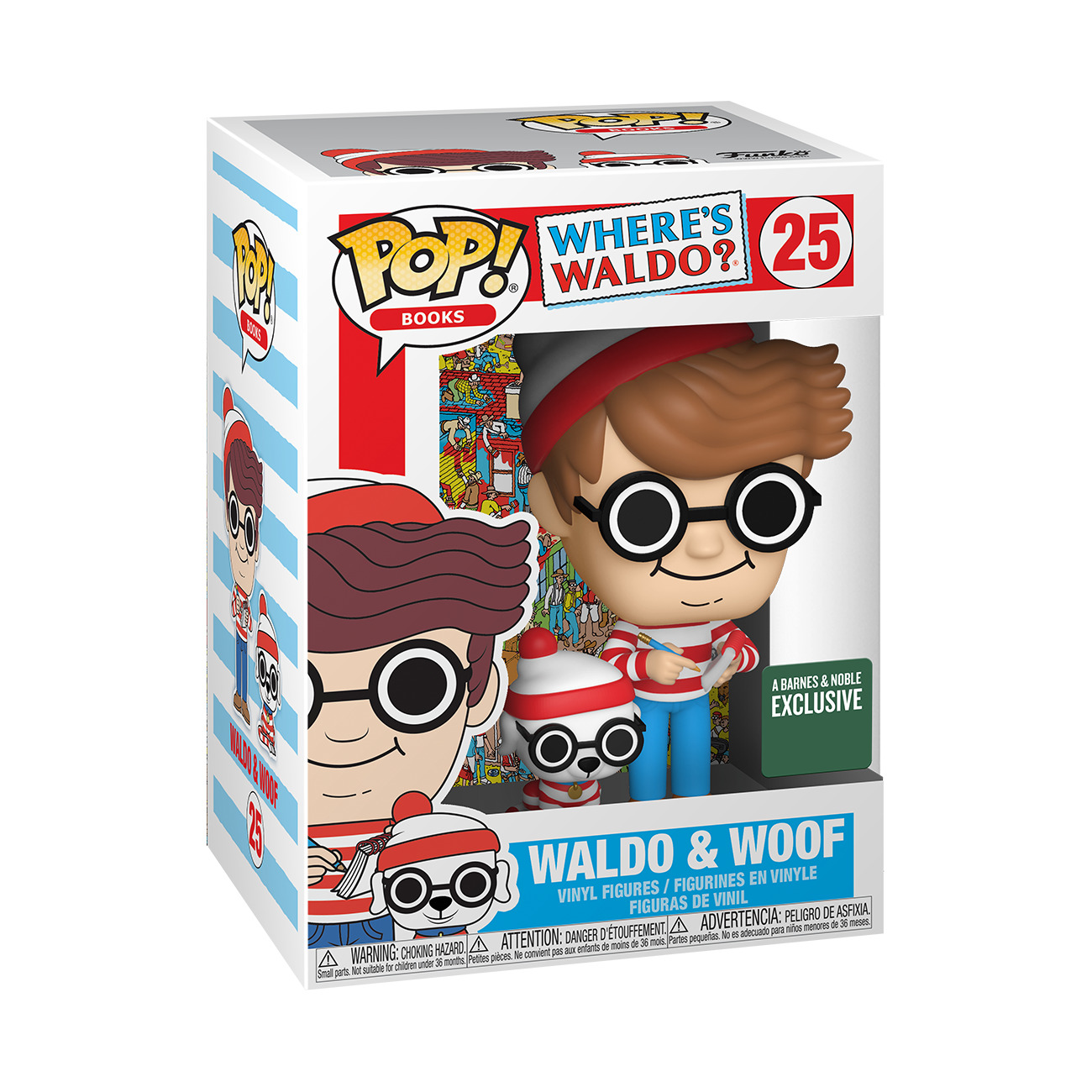 Funko Pop Vinyl: Where\'s Waldo? - Waldo & Woof - Barnes and Noble...