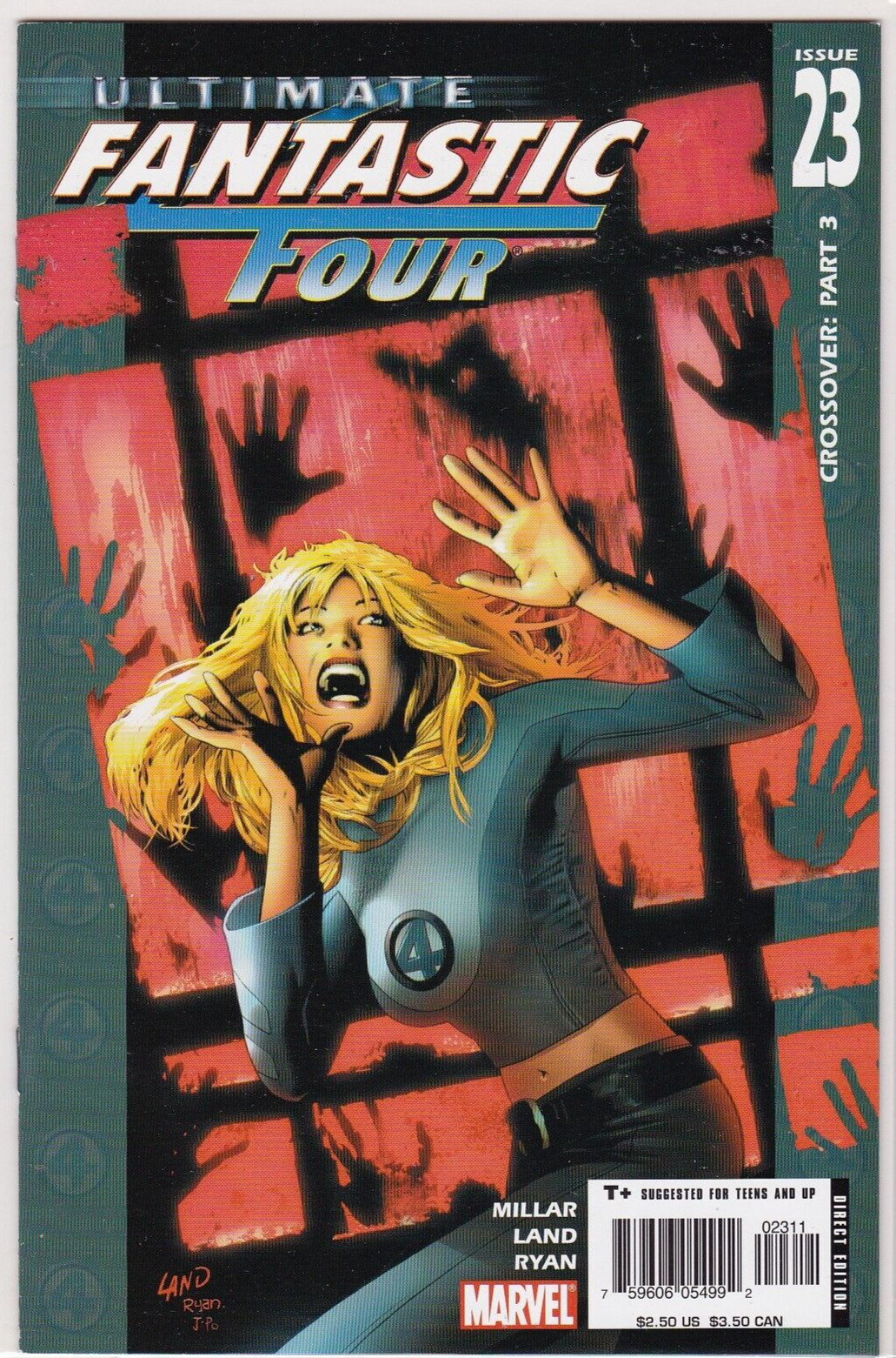 Ultimate Fantastic Four 23 NM+ 9.6 2nd Marvel Zombies CGC IT Mark Millar 2005