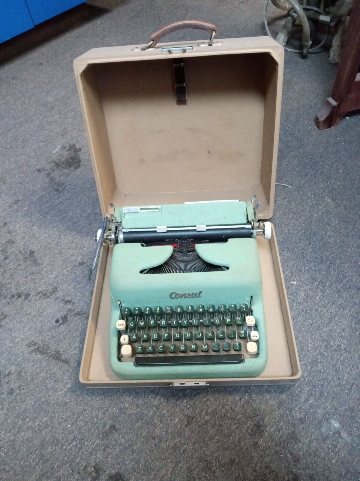 1959 Consul Typewriter made Czech republic 