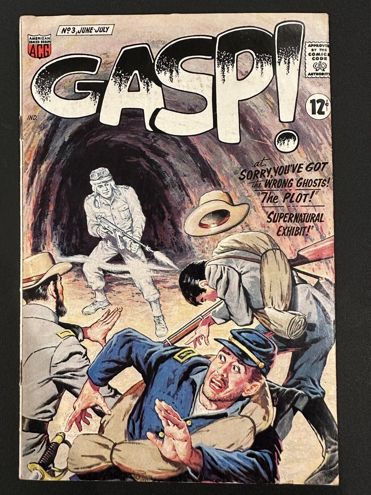 Gasp #3  Silver Age Horror  Comic VG/FN 1967 ACG American Comic Group