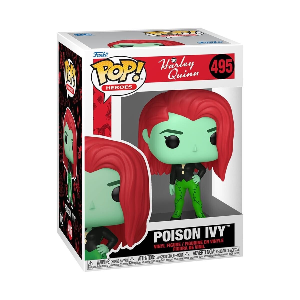 Harley Quinn Animated Series Poison Ivy Funko Pop Vinyl Figure #495