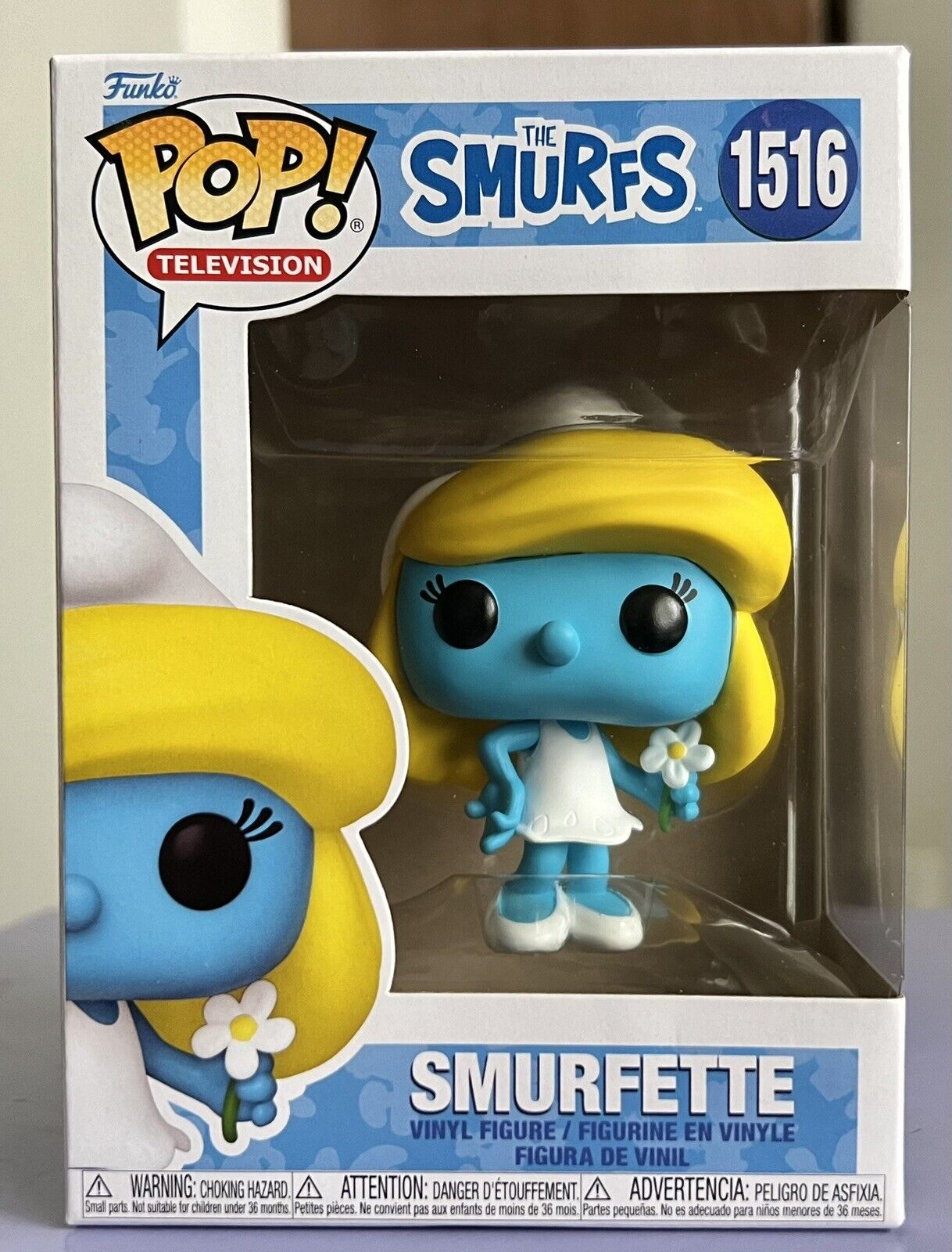 Funko Pop Television: SMURFETTE #1516 (The Smurfs Series) w/Protector IN HAND