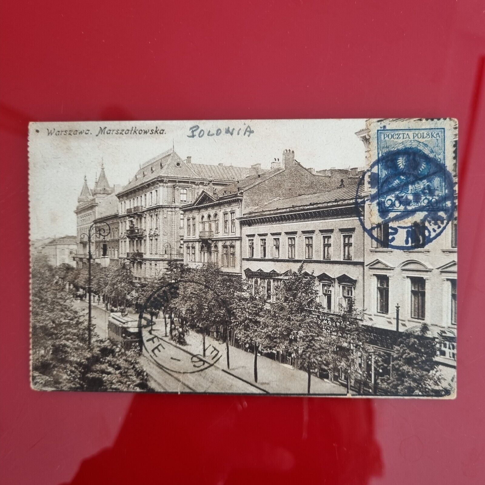 CPA 1925 - ESPERANTO - POLSKA - WARSZAWA, MARSZATKOWSKA