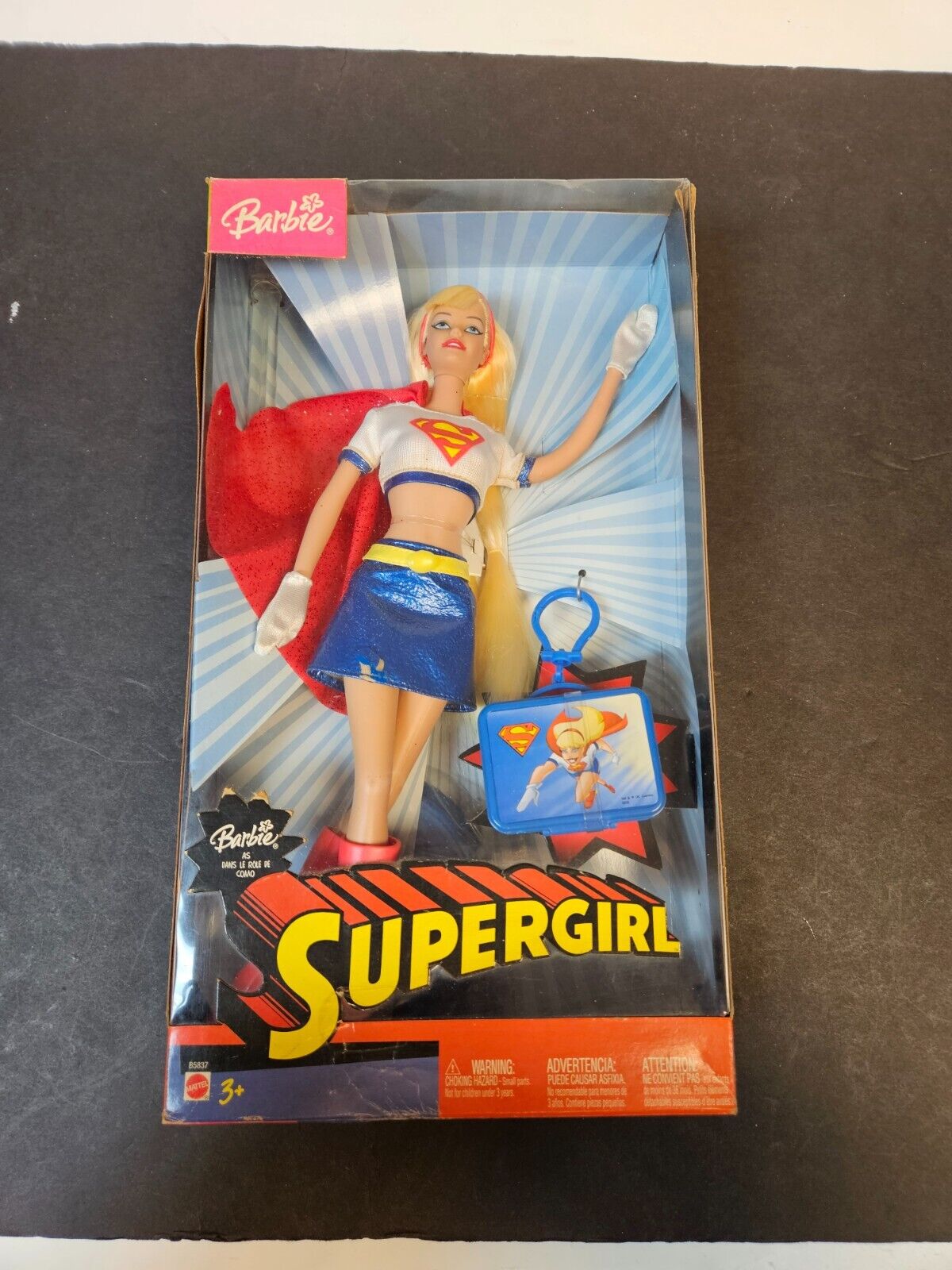 Barbie As Supergirl DC Comics 2003 Mattel Doll Superhero