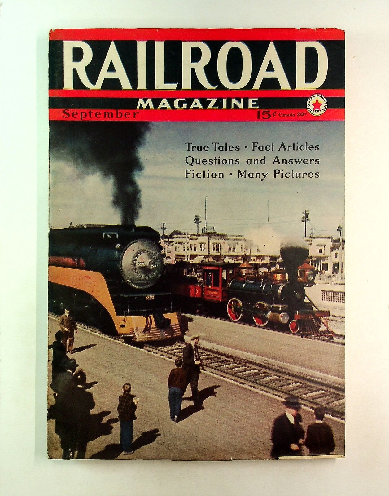 Railroad Magazine 2nd Series Sep 1941 Vol. 30 #4 FN/VF 7.0