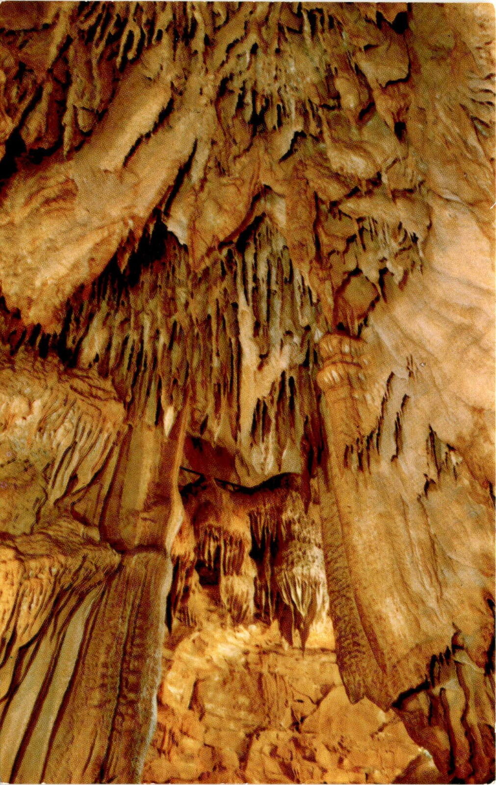 Mammoth Cave Drapery Room: Stunning Onyx Stalactite Curtain