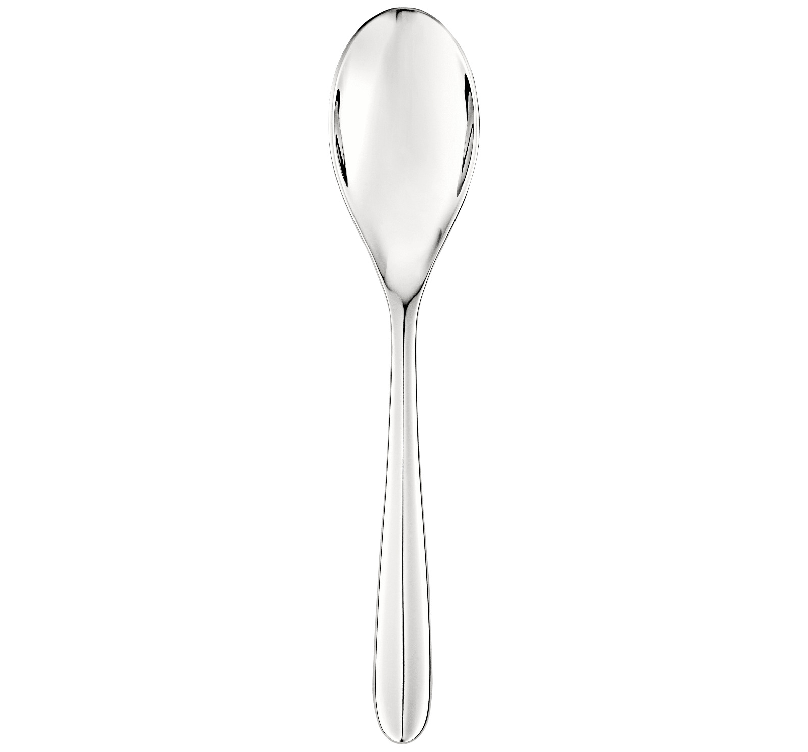 CHRISTOFLE L\'AME STAINLESS STEEL SET OF 6 TABLE SPOONS #2427002 BRAND NIB F/SH
