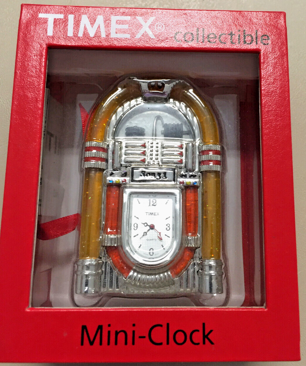 TIMEX JUKEBOX COLLECTIBLE MINI-CLOCK