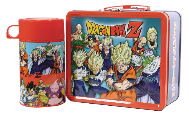 Dragon Ball Z Fighters Tin Titans Lunch Box with Thermos Previews Exclusive
