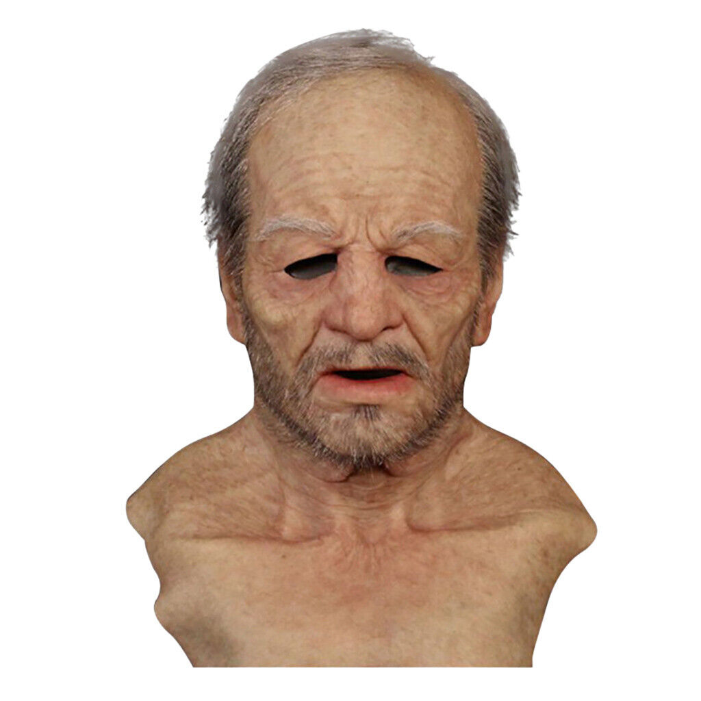 2023 New Another Me – Silicone Mask-the Elder Man Adult Old Mask