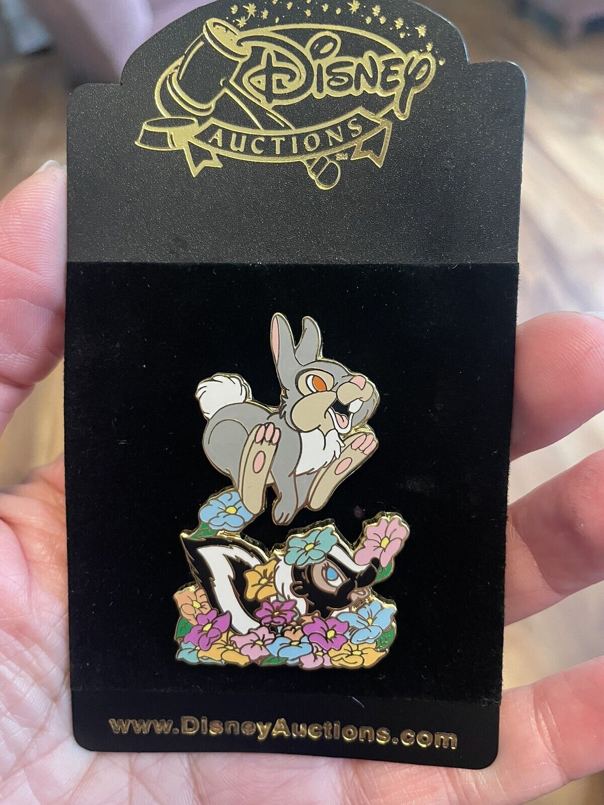 Disney ‘Thumper Jumps Over Flower’ Limited Out Of 1000 Pin From Bambi