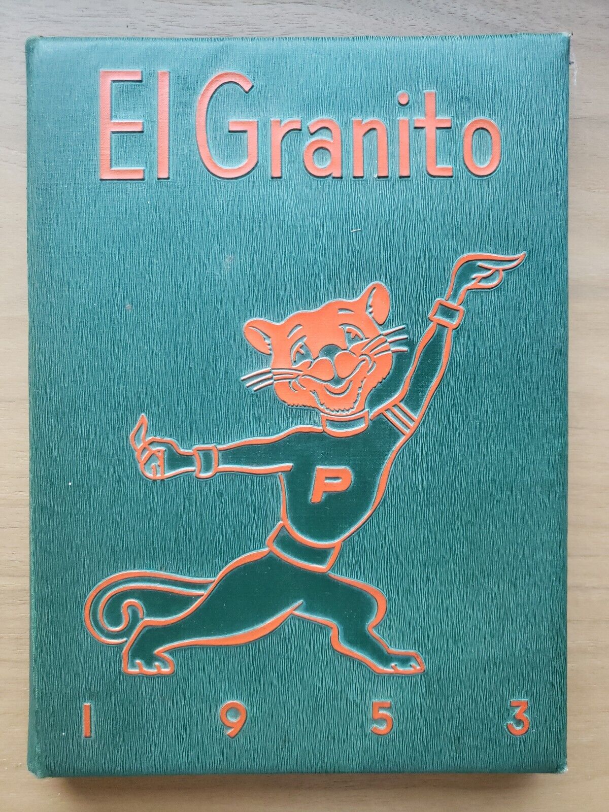 Porterville, CA 1953 yearbook El Granito Year Book  annual Union High School