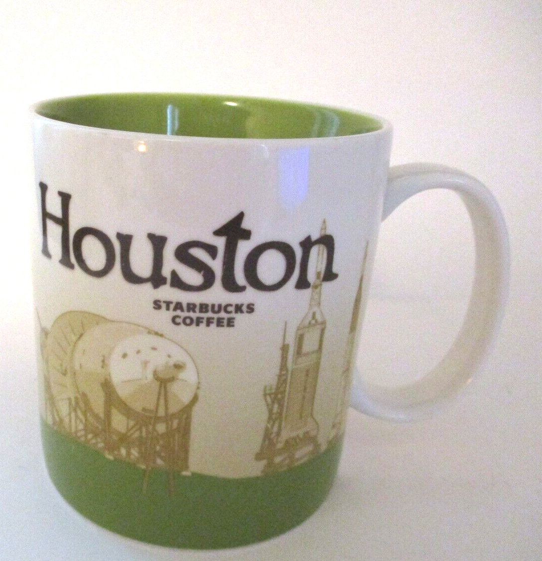 Houston Starbucks 16 oz Coffee Mug Cup 2011 Collector Series
