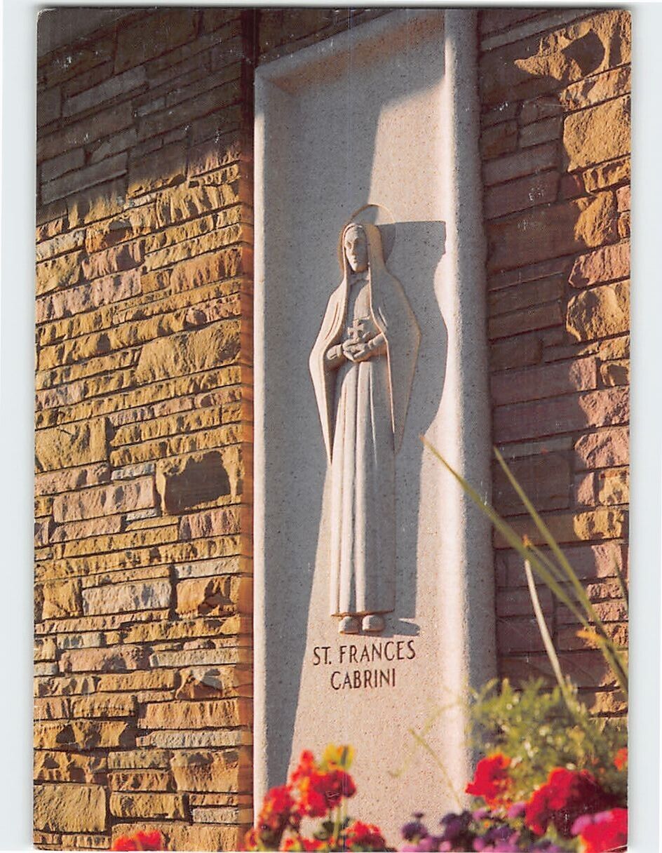 Postcard Terrace East Garden Crypts Mt. Olivet Cemetery Detroit Michigan USA