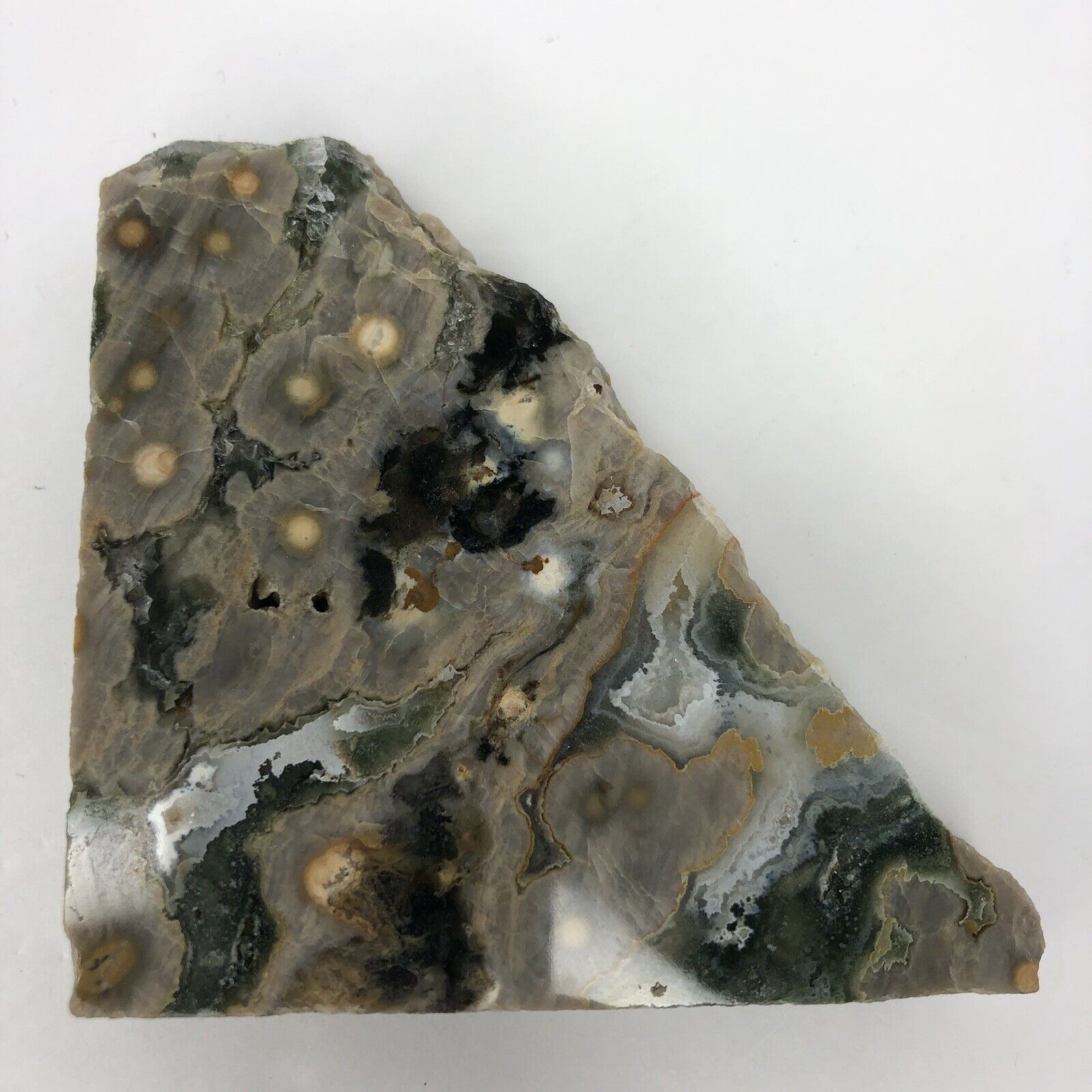 Old Stock Ocean Jasper Orbs Madagascar Rare Crystal Slab