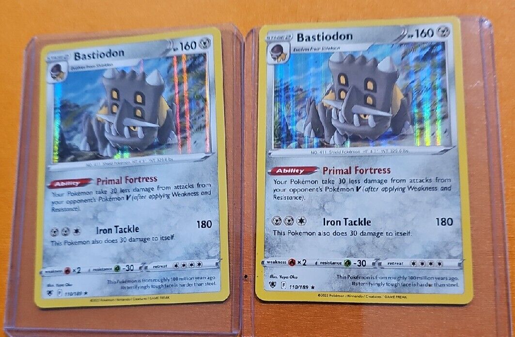 Pokemon - Bastiodon - 110/189 - Holo - Astral Radiance two cards