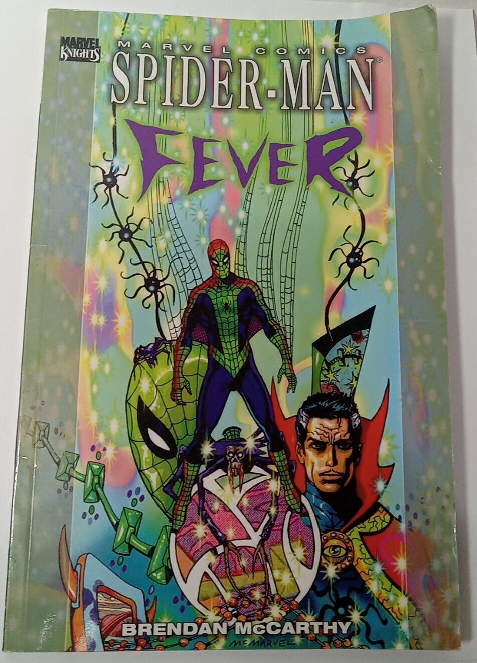 Marvel Comics Spider-Man Fever #1 June 2010 Brendan McCarthy Cover