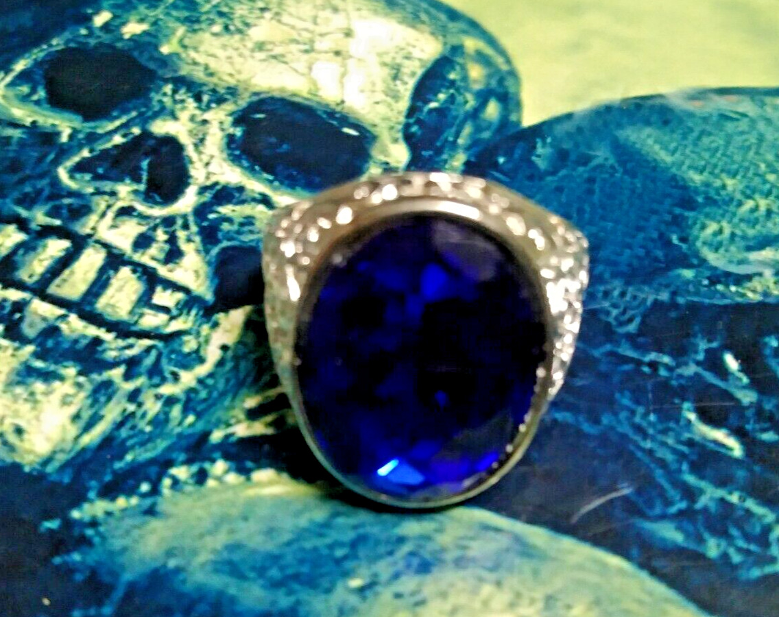 High Ranking Illuminati Freemason Ring Antique Vintage Metaphysical Blessed+