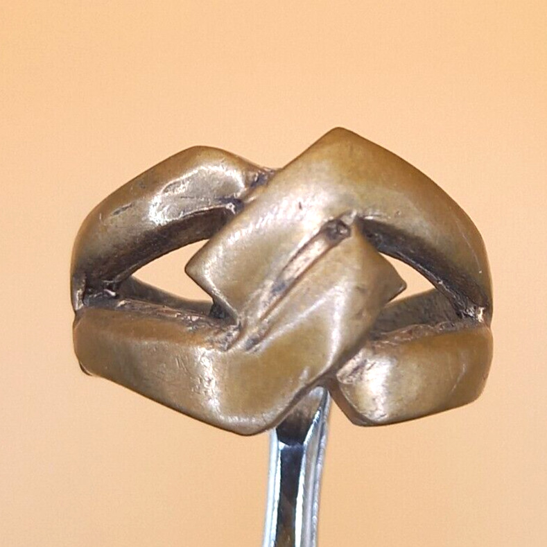 Rare Ancient Antique -Bronze Wedding Amazing Artifact RING Viking Very Old