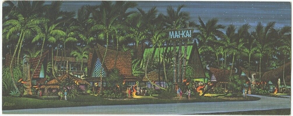 Ft Lauderdale Fl Mai Kai Restaurant 9 Dining Rooms Vintage Postcard Panoramic