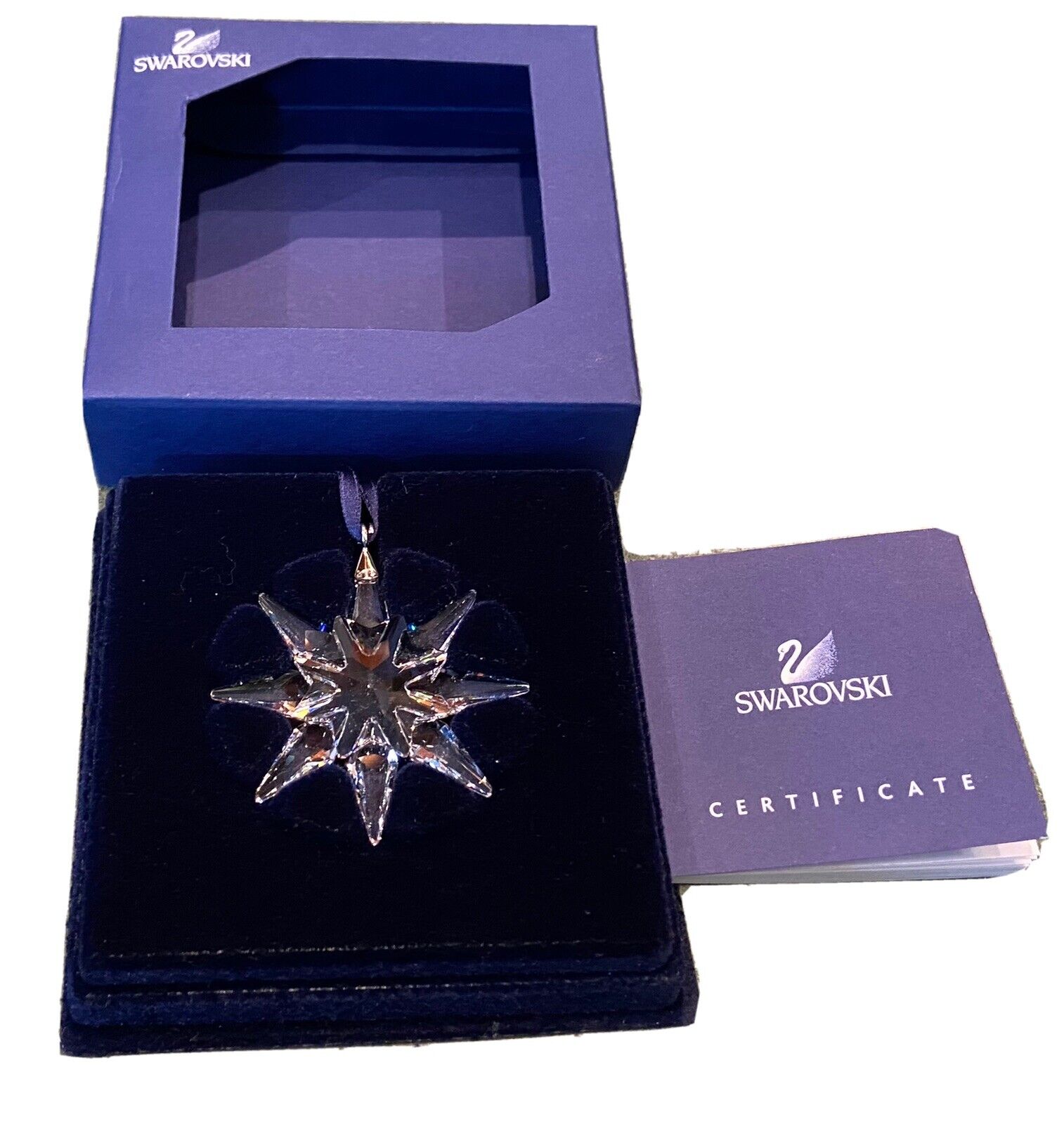 Swarovski 991065 Little Star Ornament 2009 NIB with Certificate