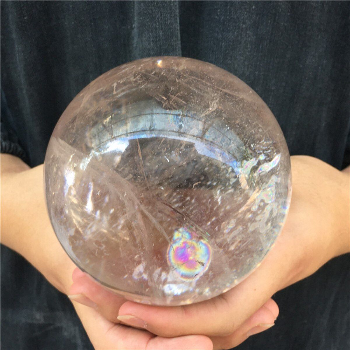 1.97kg kgNatura clear Quartz Crystal Sphere Quartz Crystal Ball Healing