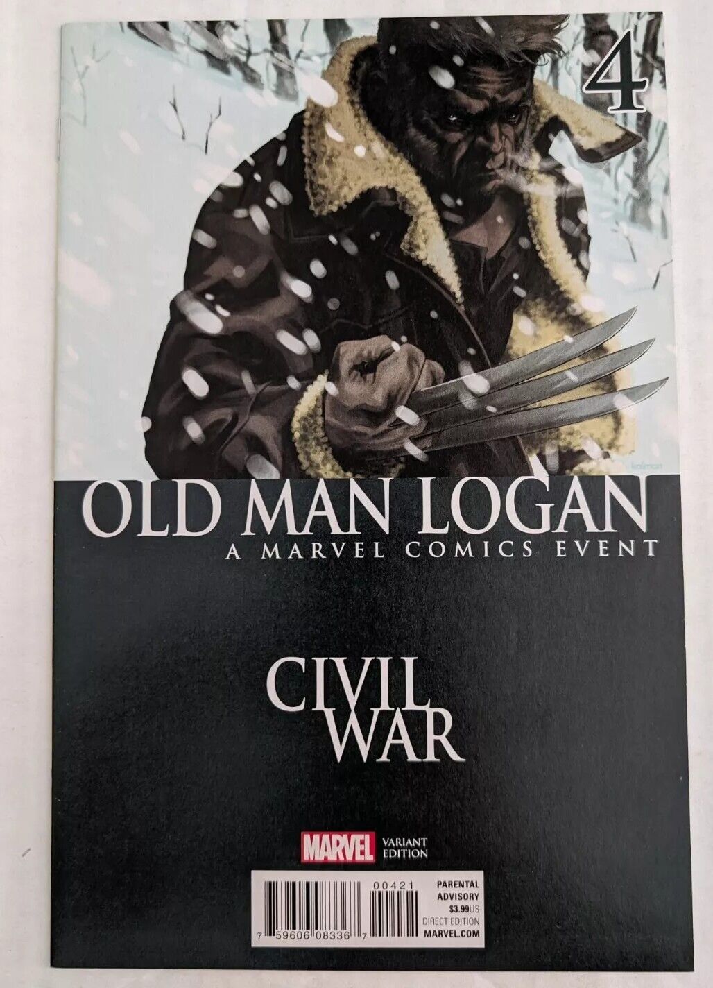 Old Man Logan #4 Civil War Variant