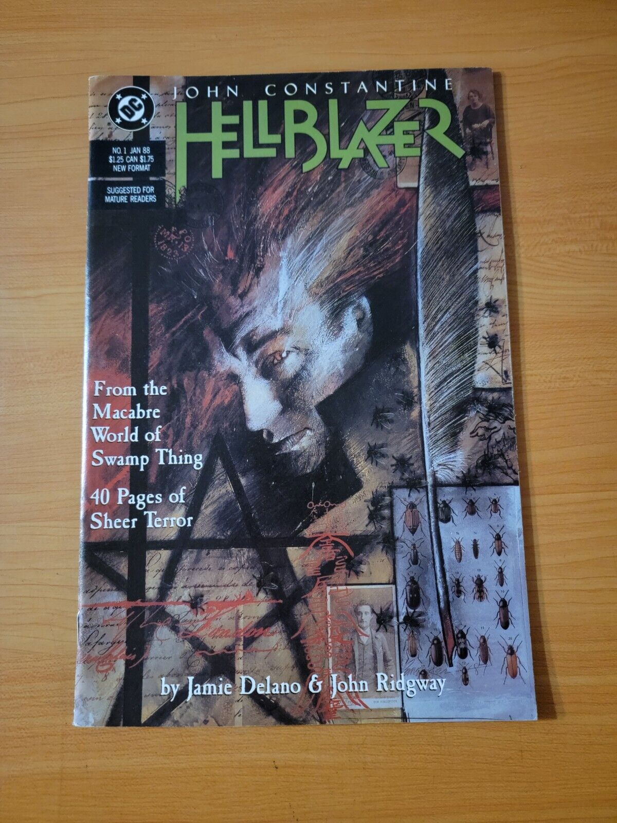Hellblazer #1 ~ NEAR MINT NM ~ 1988 DC Comics