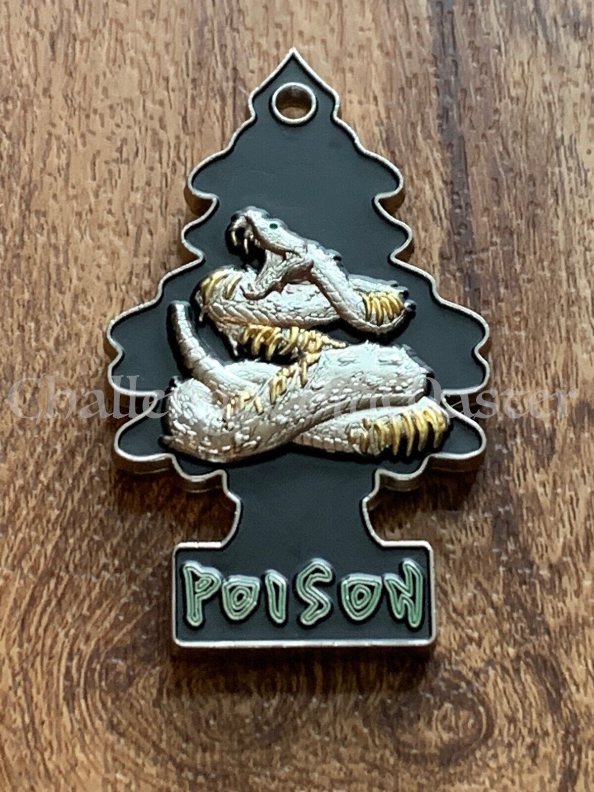 E68 Felony Forest National Park Poison Snake Narcotics Challenge Coin Serialized