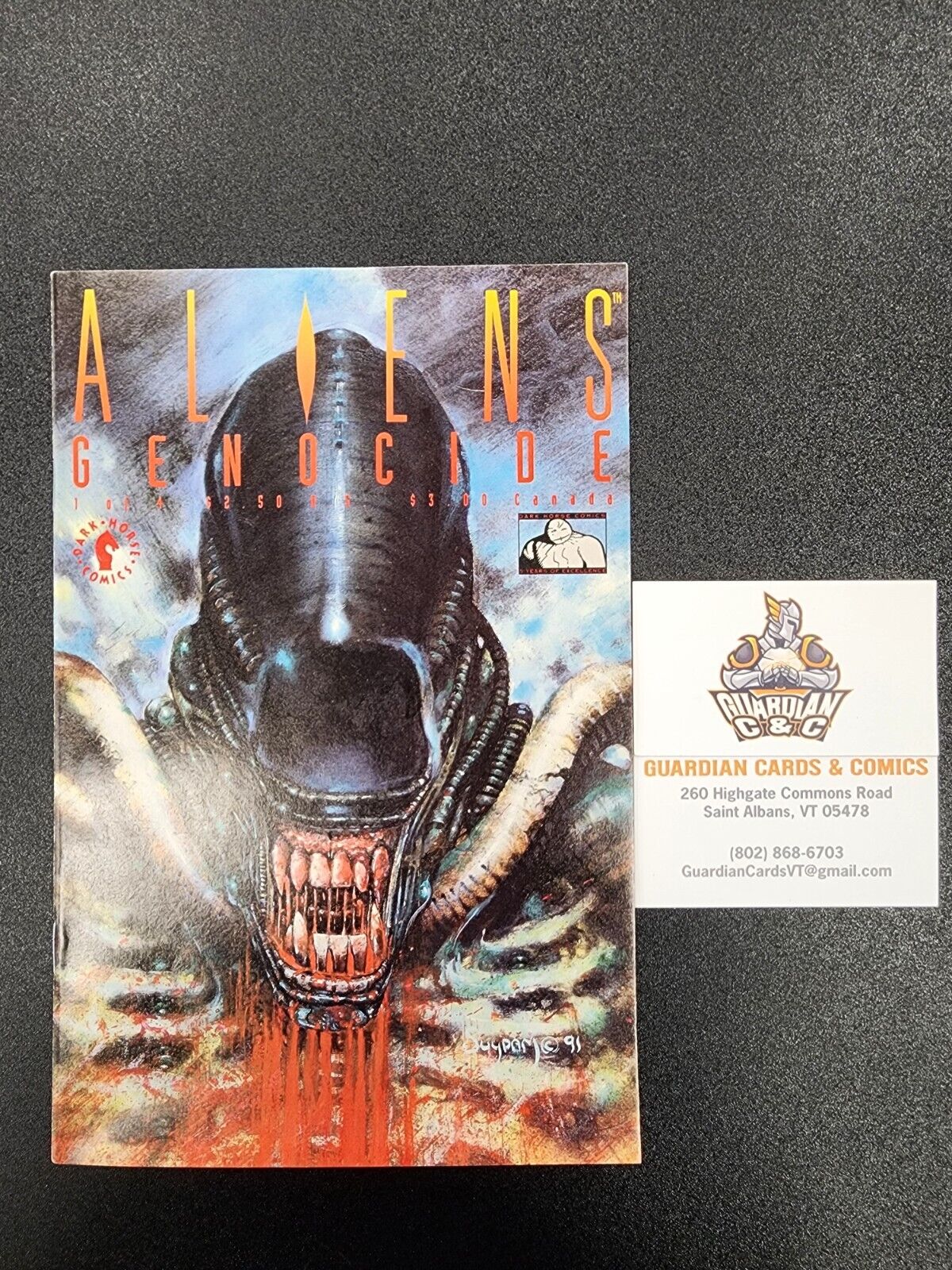Aliens: Genocide #1 Dark Horse Comics (1991) Very Fine Condition