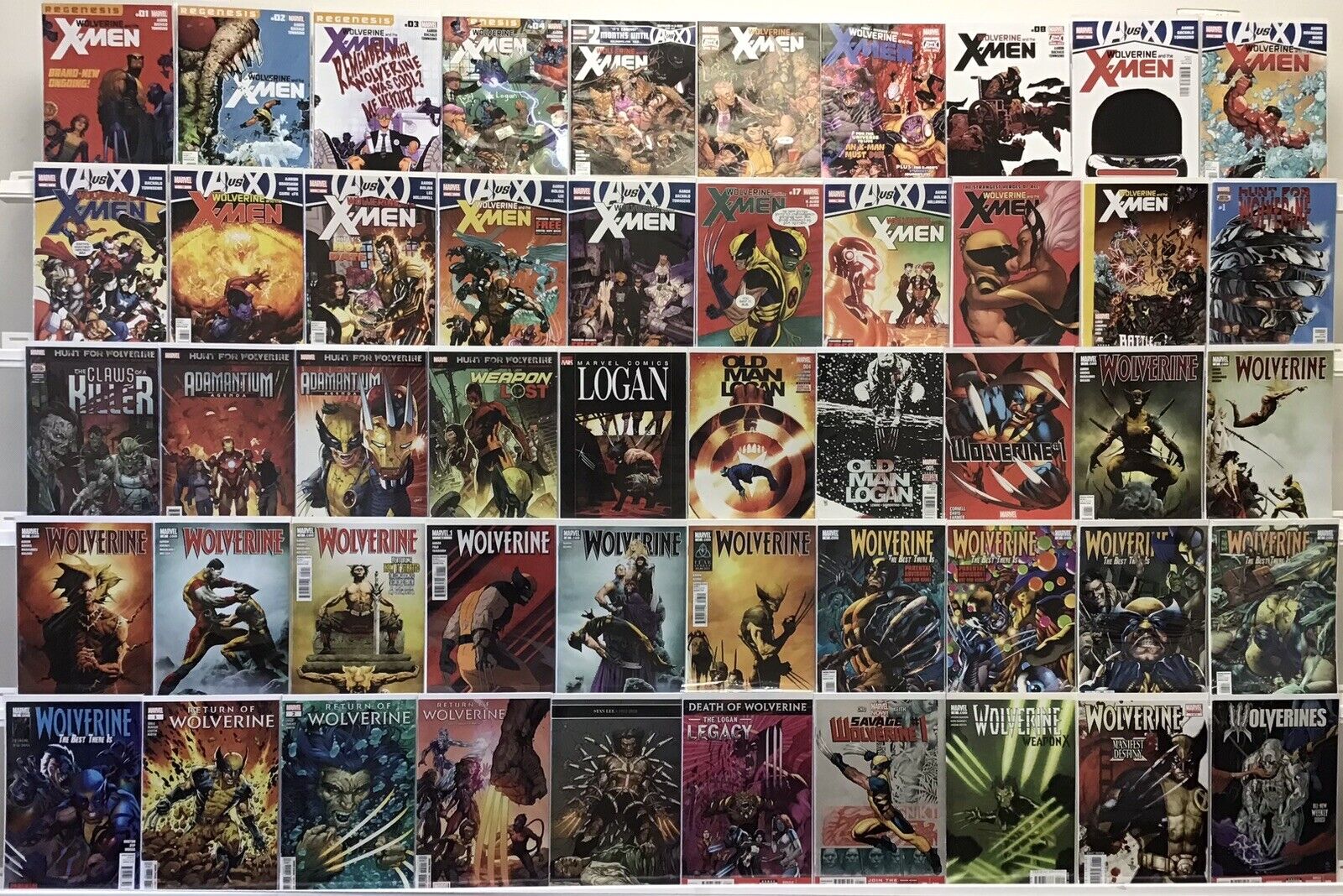 Marvel Comics - Wolverine - Comic Book Lot Of 50